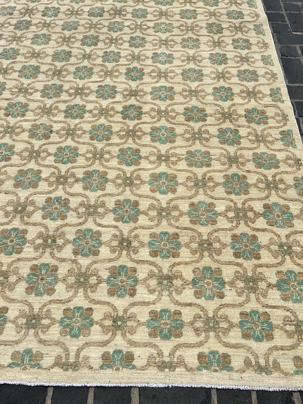 62456 9'1"x11'11" Khotan Afgan