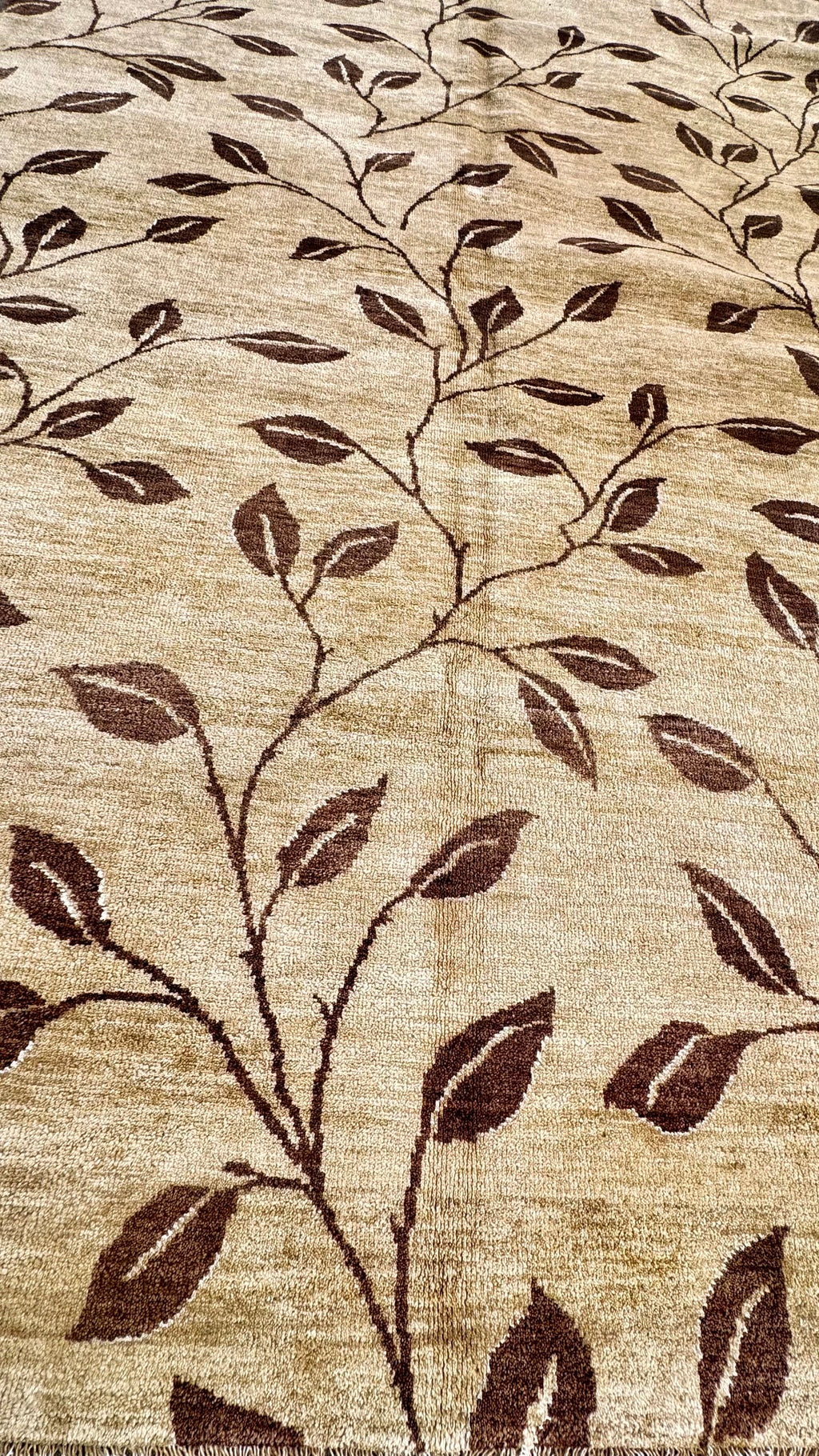 22830 Oversize 11'5"x14' Hand knotted wool