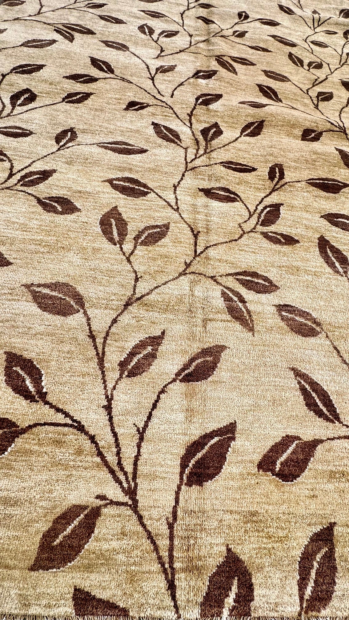 22830 Oversize 11'5"x14' Hand knotted wool