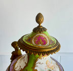 Antique French Porcelain Sevres 26"x9"