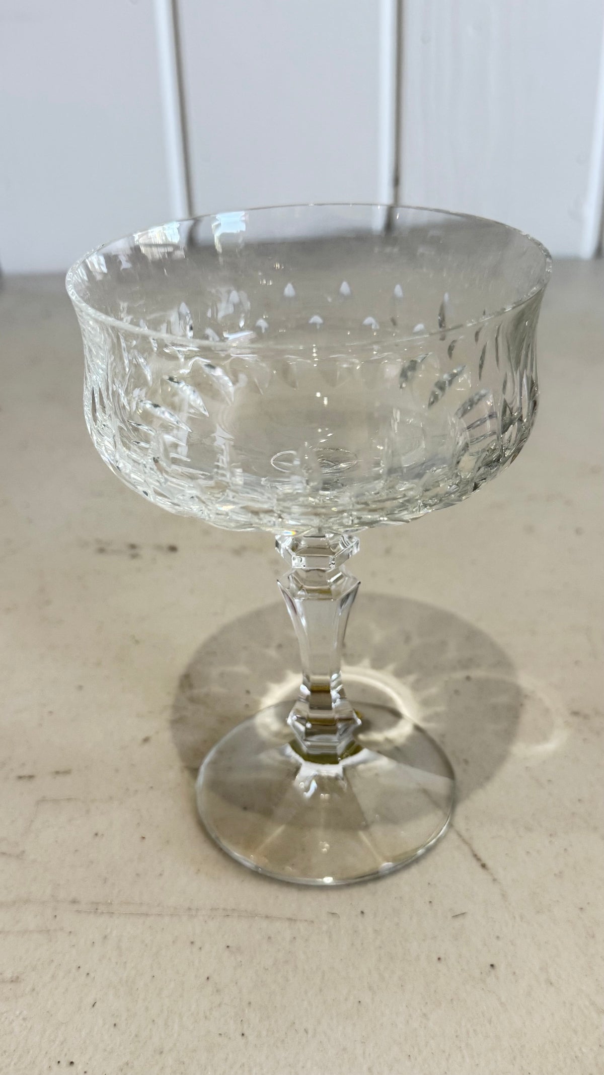 Vintage German 24% lead crystal (Echt Bleikristall) stemware and glassware pieces. 18 pieces