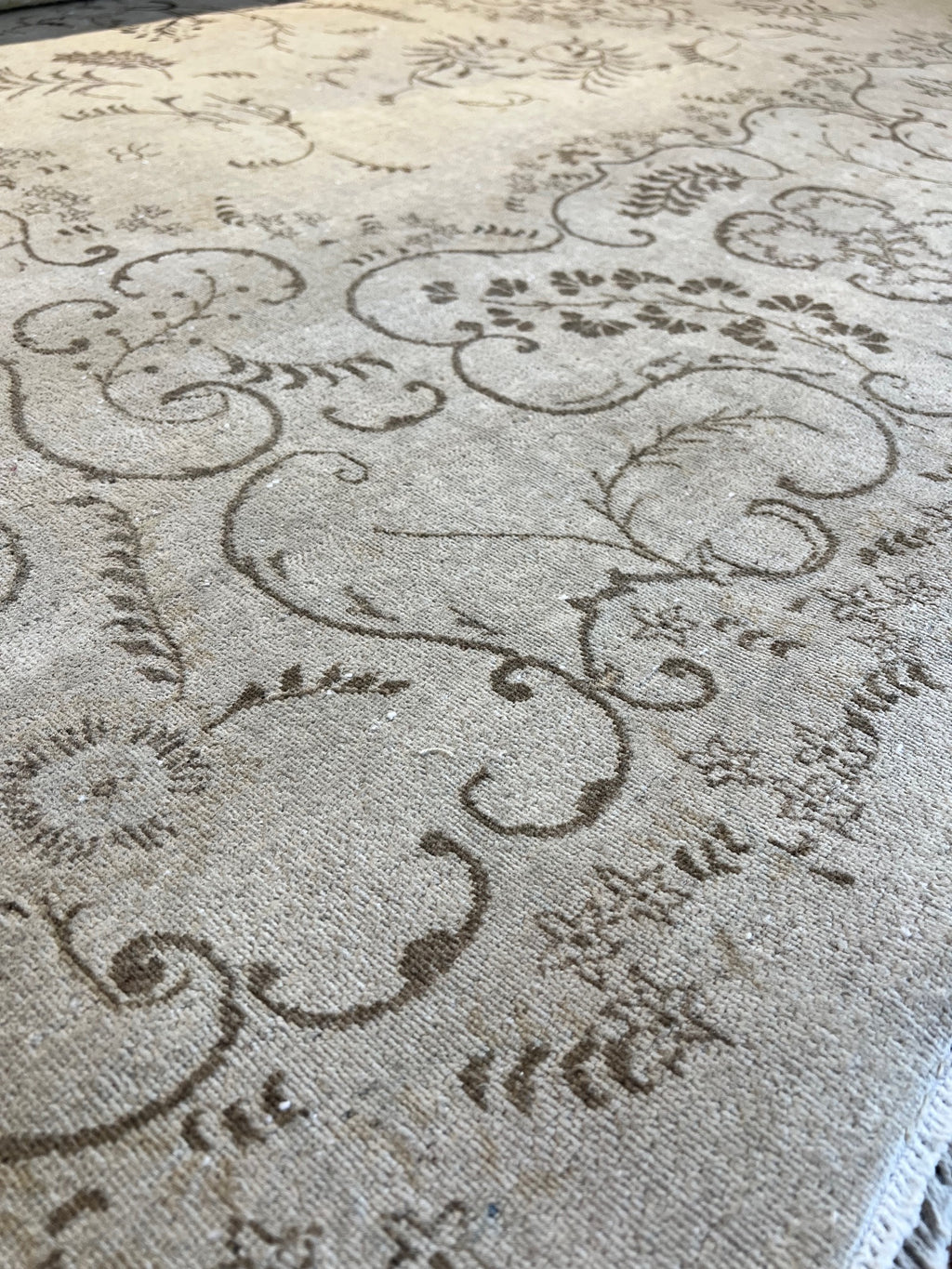 56599 Vintage Kashan Persian Rug 9' x 14'