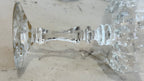 Vintage German 24% lead crystal (Echt Bleikristall) stemware and glassware pieces. 18 pieces
