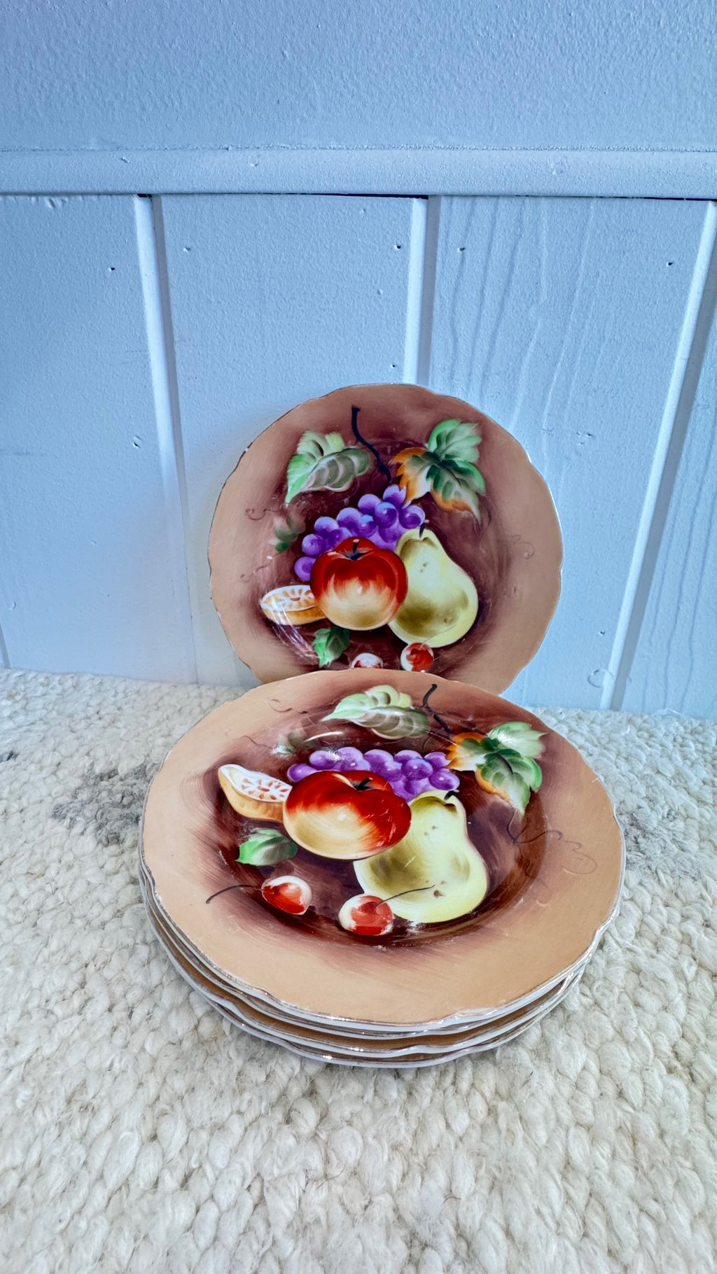 32 plates, three sets, dinner,