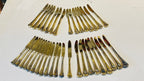 Set of 60 piece vintage cutlery set marked Mertens Solingen Germany