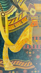 Qajar style oil painting (20th century)