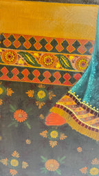 Qajar style oil painting (20th century)