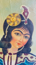 Qajar style oil painting (20th century)