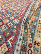 58754 Afghan Tribal Kilim 20'1" x 25'6"