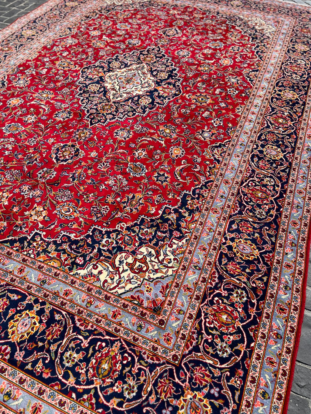 C316005 Persian Kashan Rug