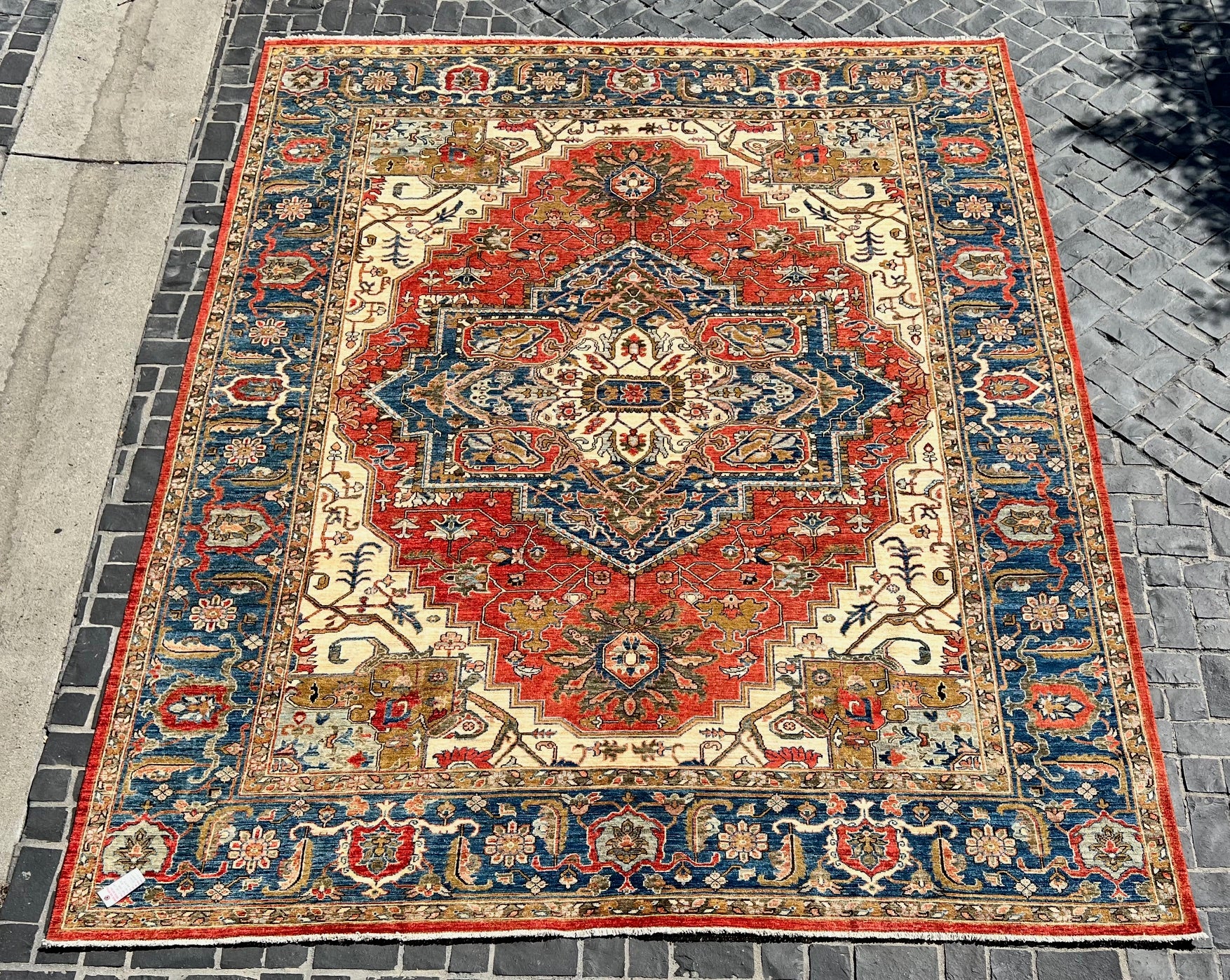 C38-179 Afgan Heriz Rug