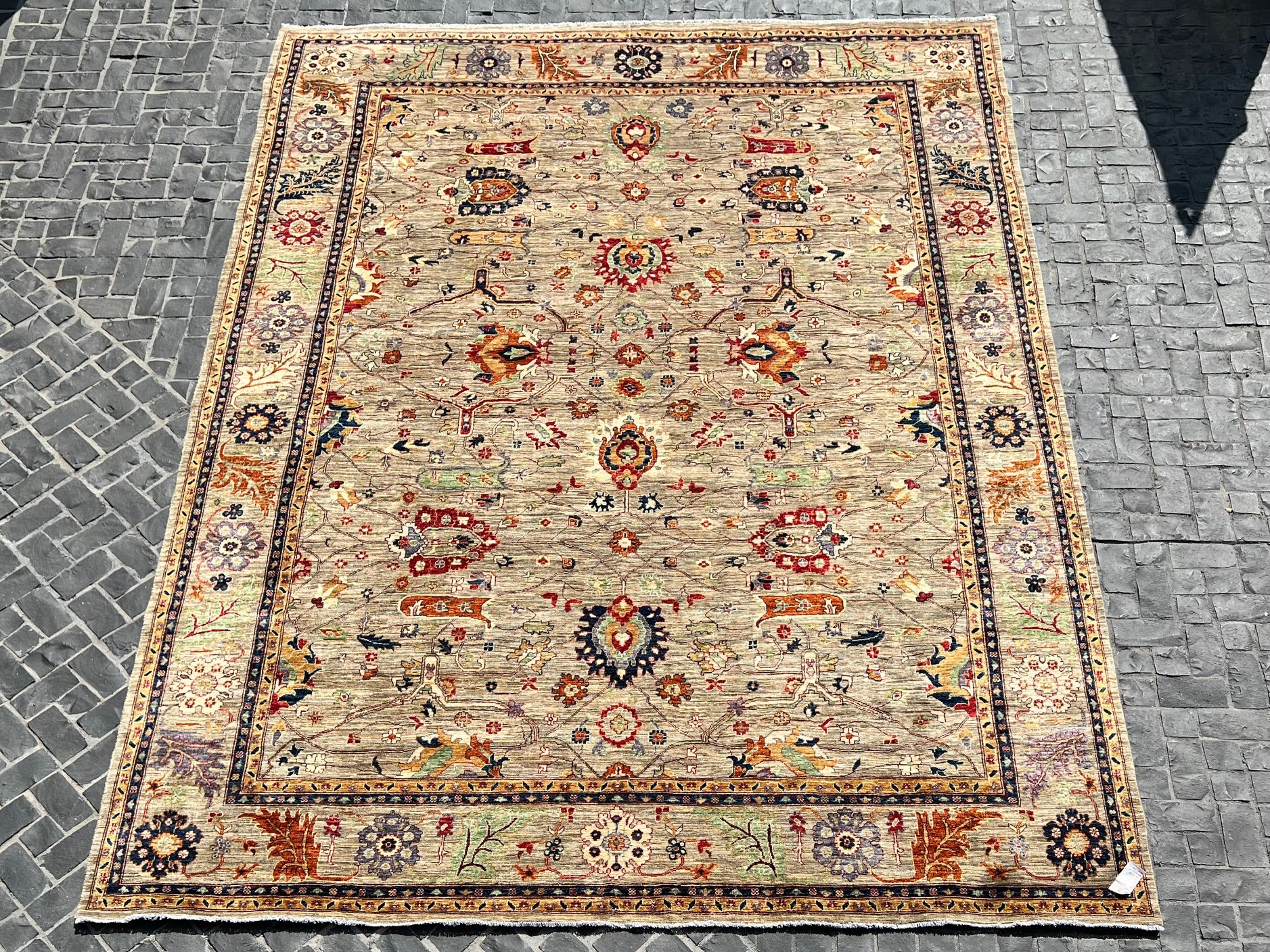 C45-194 Afghan Kashan Rug