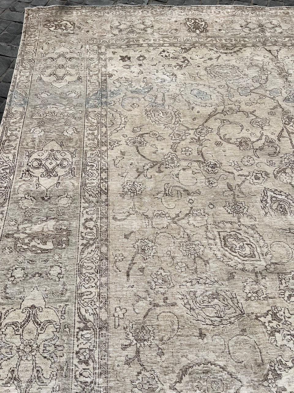 P927/91/14877 Oversize Vintage Iran Kashan 10'1"x15'1"