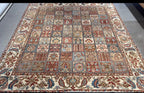61335 Antique Persian Bakhtiar carpet 10'5" x 11'1"