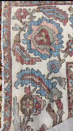 61335 Antique Persian Bakhtiar carpet 10'5" x 11'1"