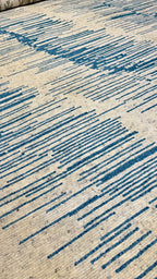 64180 India hand knotted wool Rug