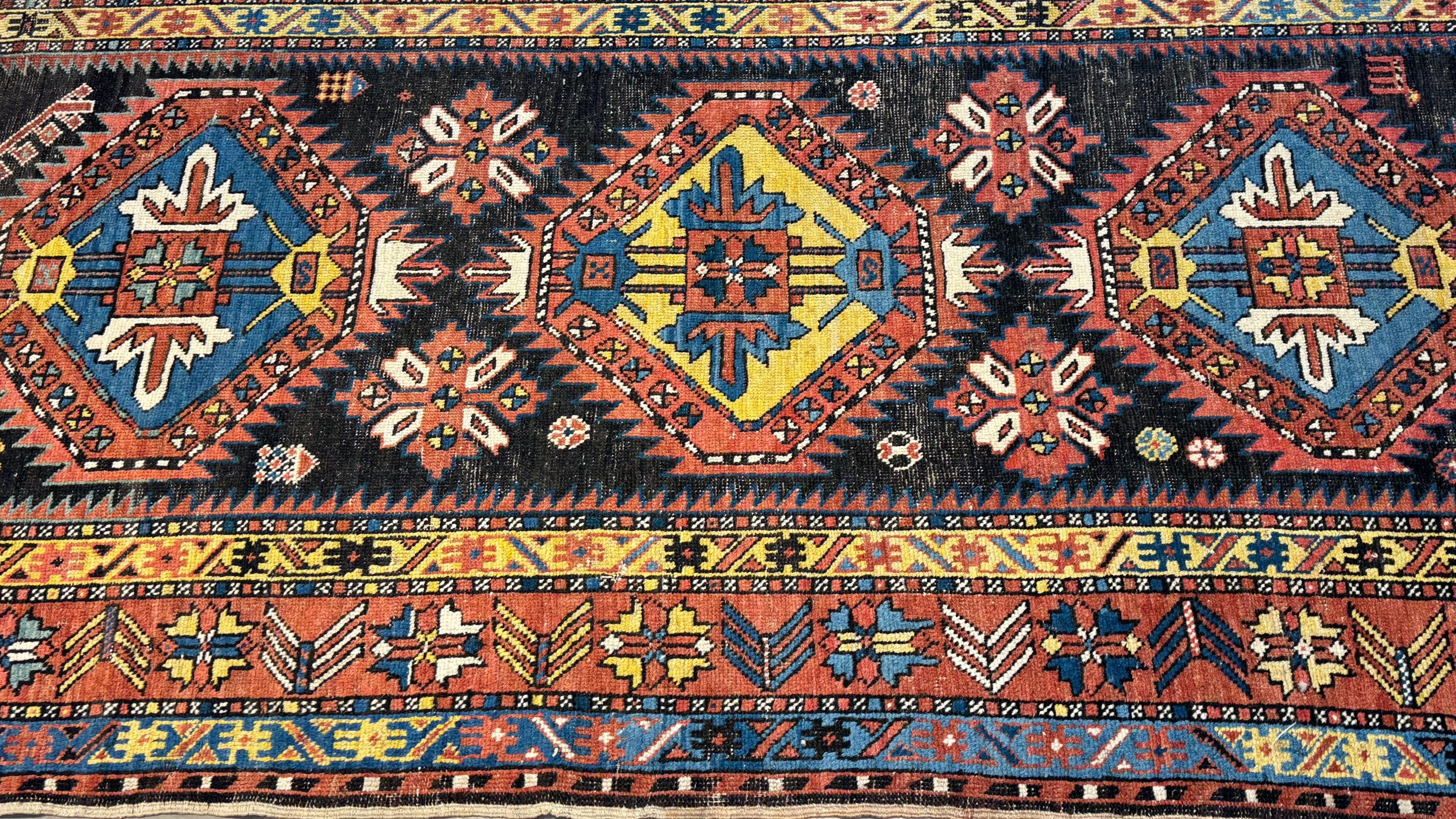 60578 Antique Shirvan 3.08x12.02