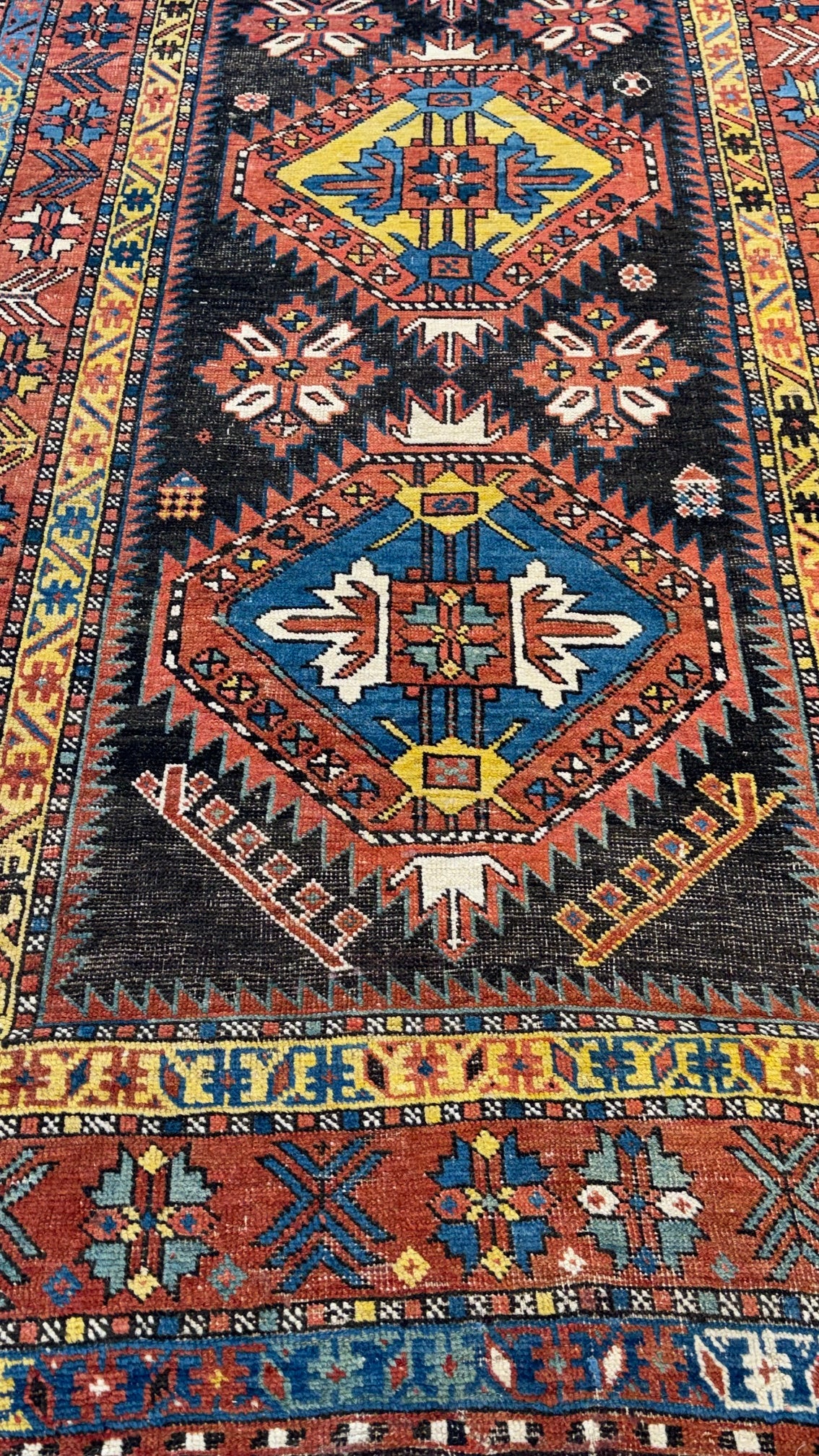 60578 Antique Shirvan 3.08x12.02