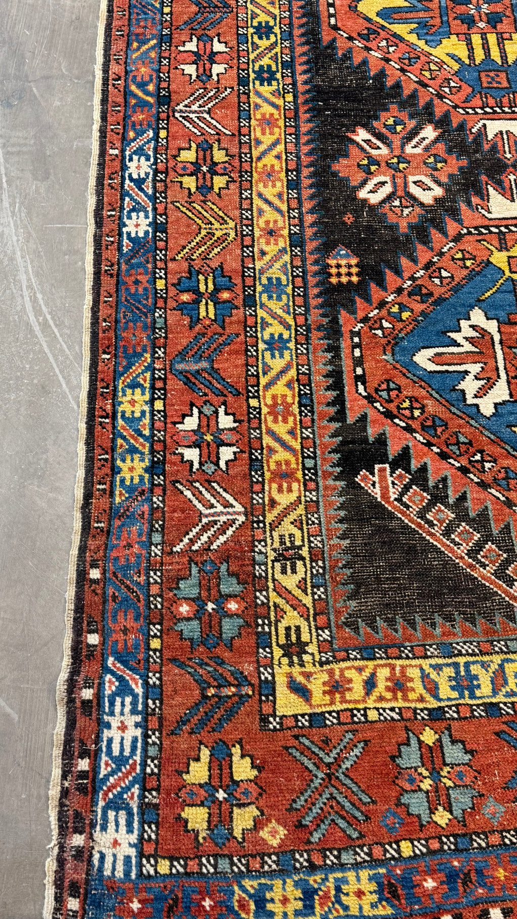 60578 Antique Shirvan 3.08x12.02