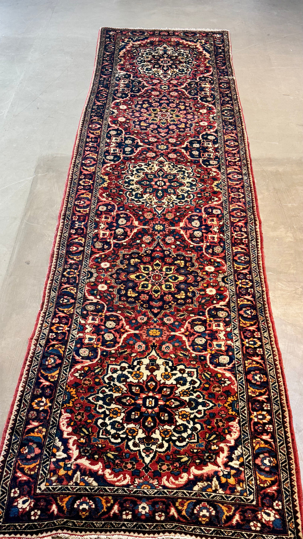 #39158 Vintage Bakhtiar Runner 3'1" x 14'3"