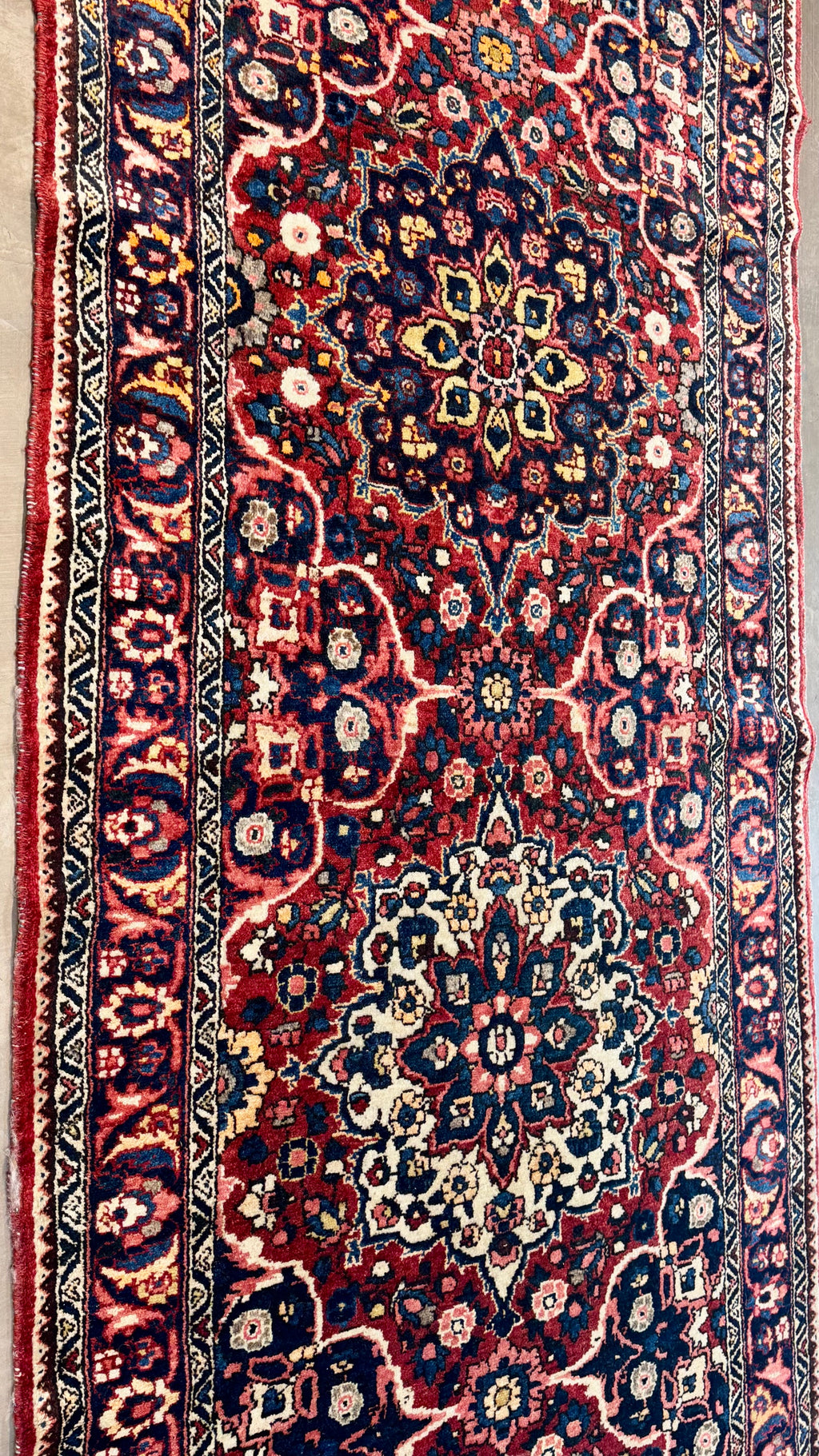 #39158 Vintage Bakhtiar Runner 3'1" x 14'3"