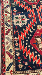23A  Antique Armenian Gallery rug 4.03x10.10