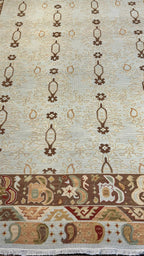 54282 Ukrainian Design Rug Sumak Weave 10' x 14'