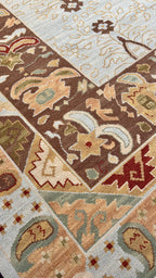 54282 Ukrainian Design Rug Sumak Weave 10' x 14'