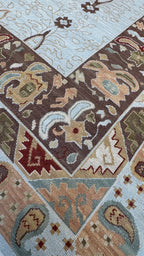 54282 Ukrainian Design Rug Sumak Weave 10' x 14'