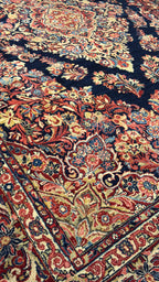 59155 Old Saruk Rug Size 8'5" x 11'7"