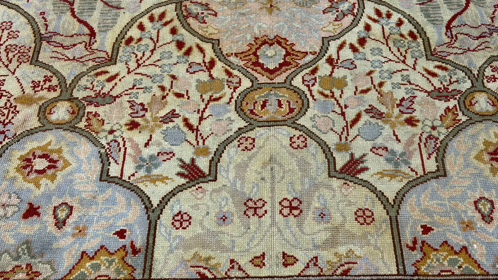 63458 Vintage All Over Persian design 9' x 12'4"