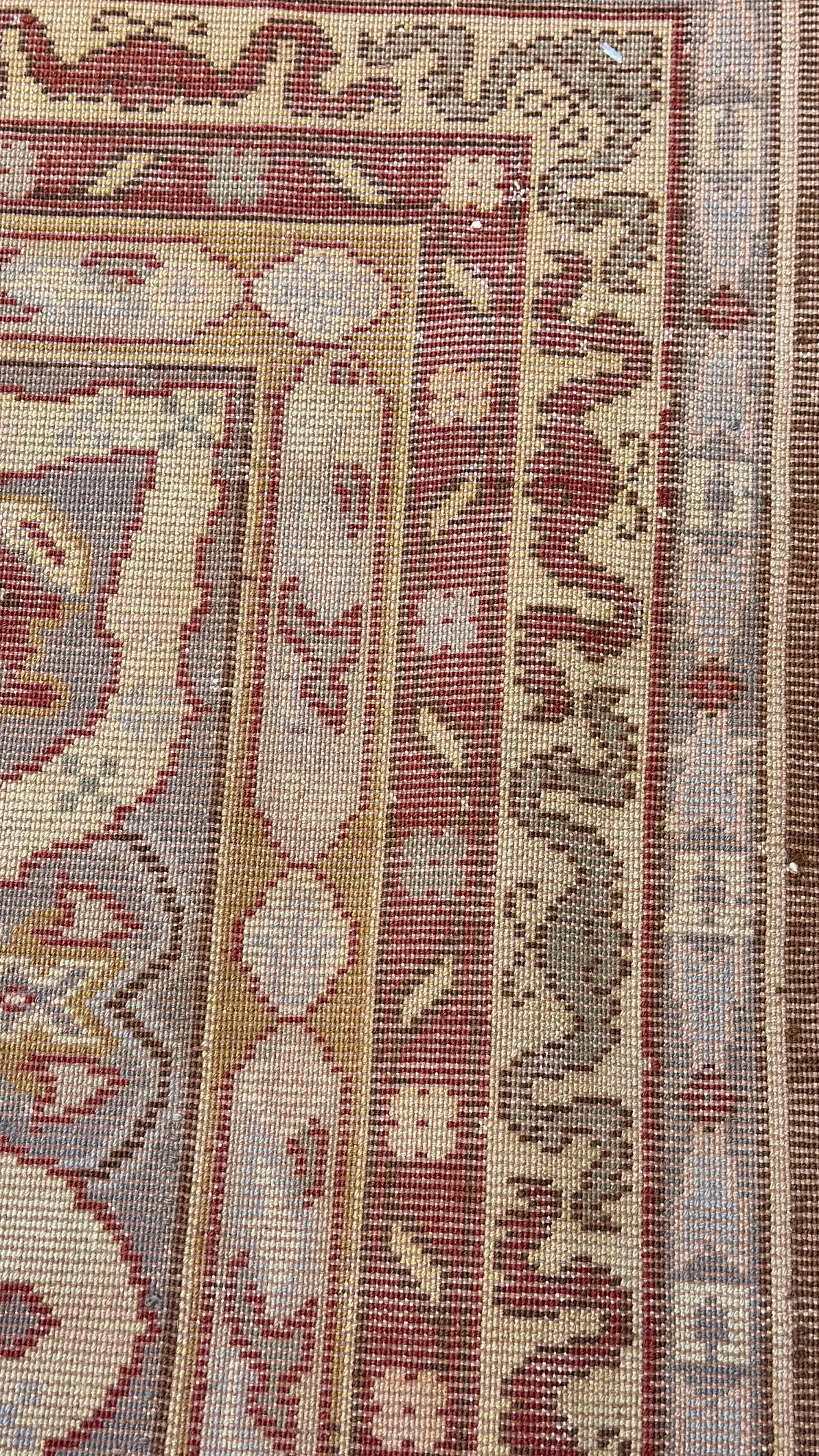 63458 Vintage All Over Persian design 9' x 12'4"
