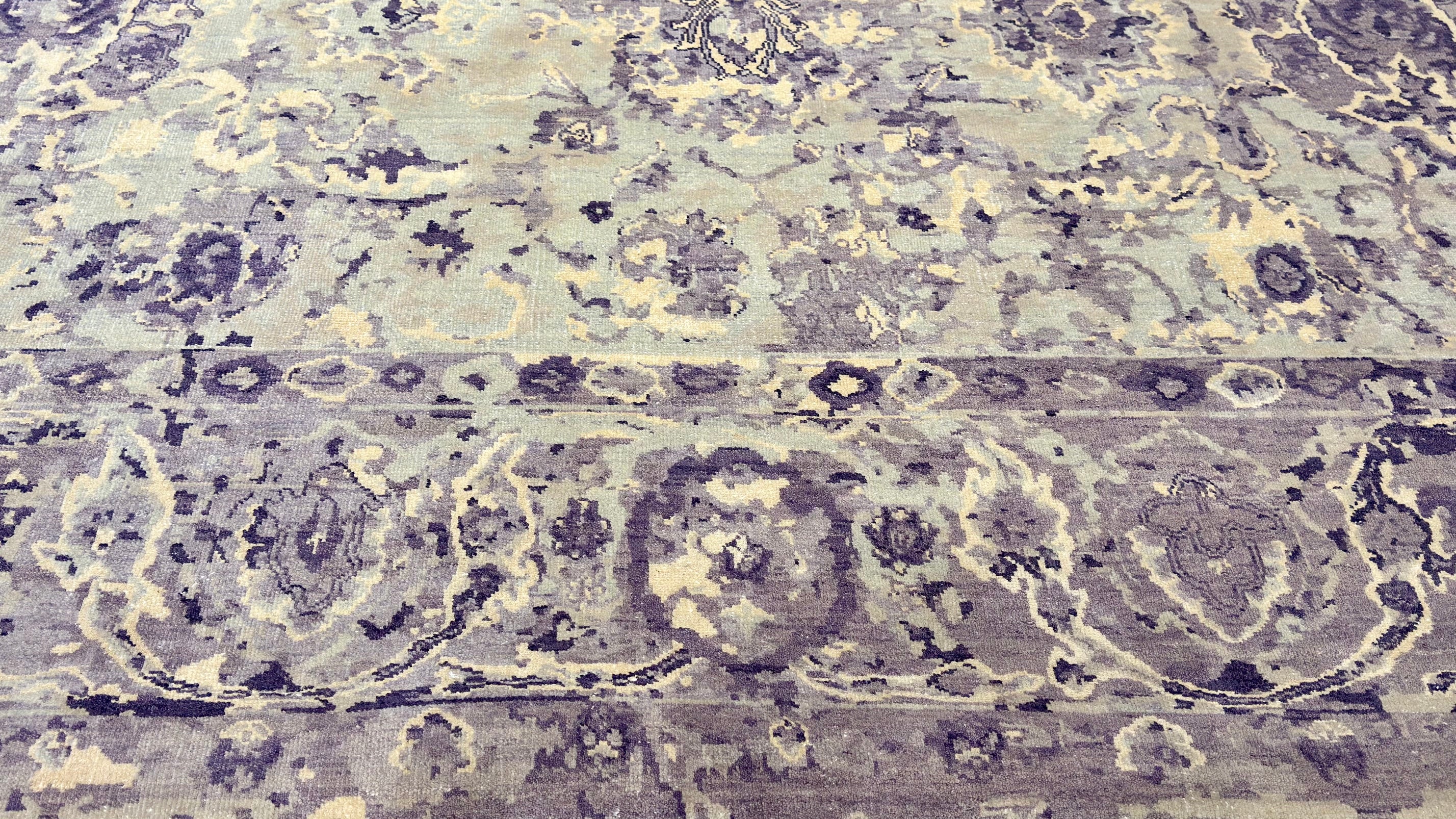 55145 Wool Silk Rug