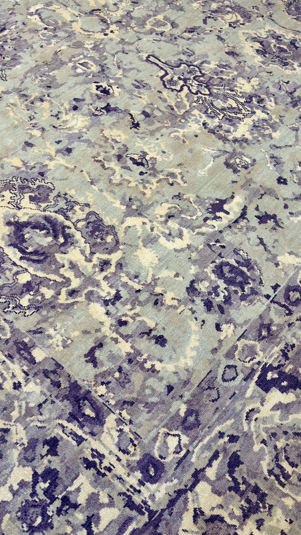 55145 Wool Silk Rug