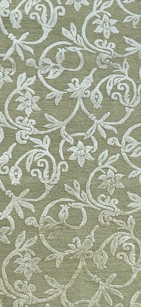 Modern Wool and Silk Runner 2'6" x 14'0"