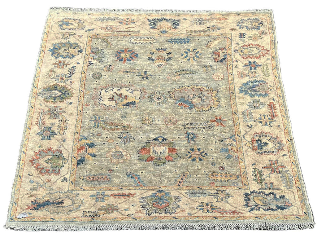 P76649 Anatolian Hand Knotted Rug
