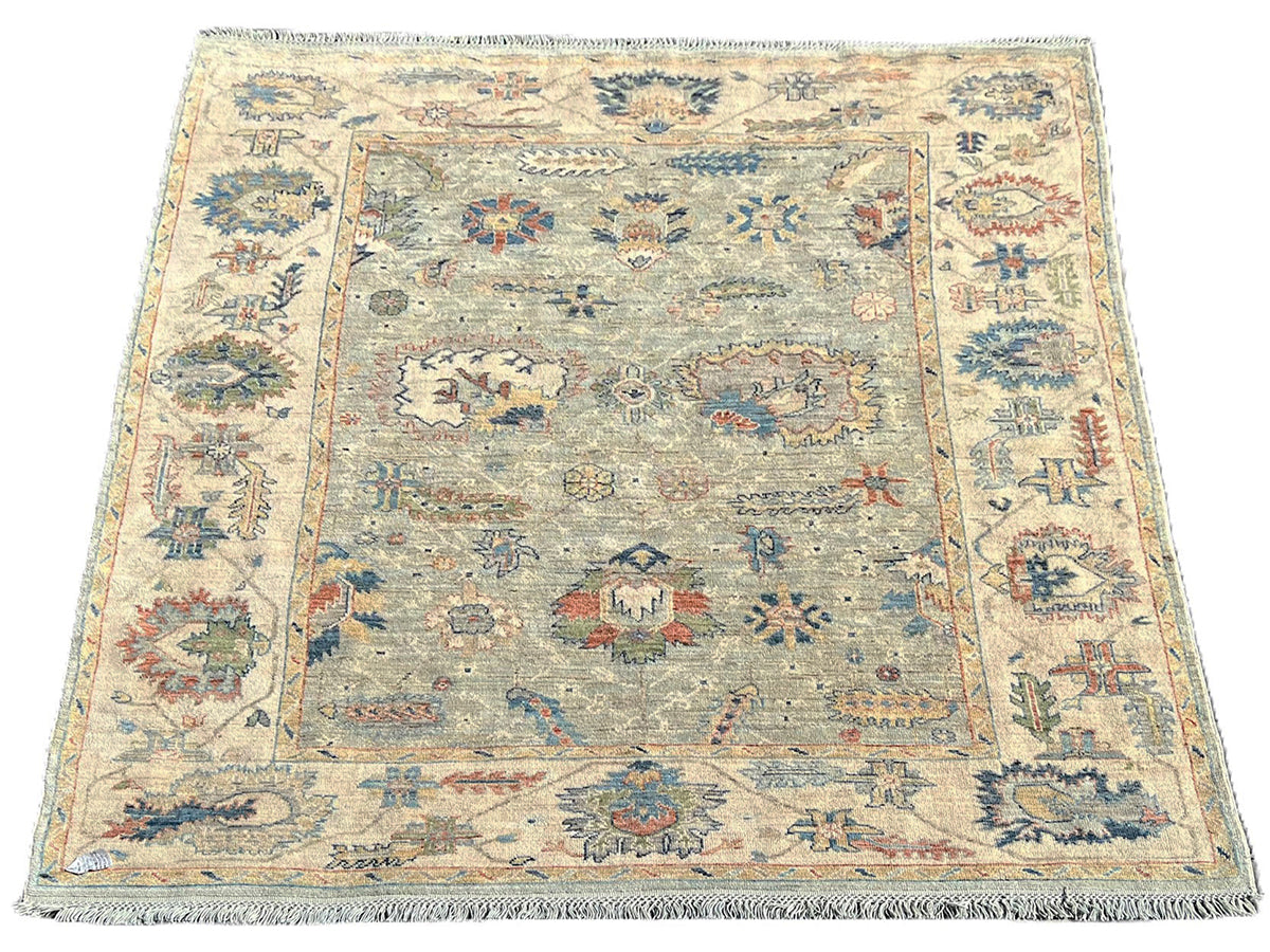 P76649 Anatolian Hand Knotted Rug