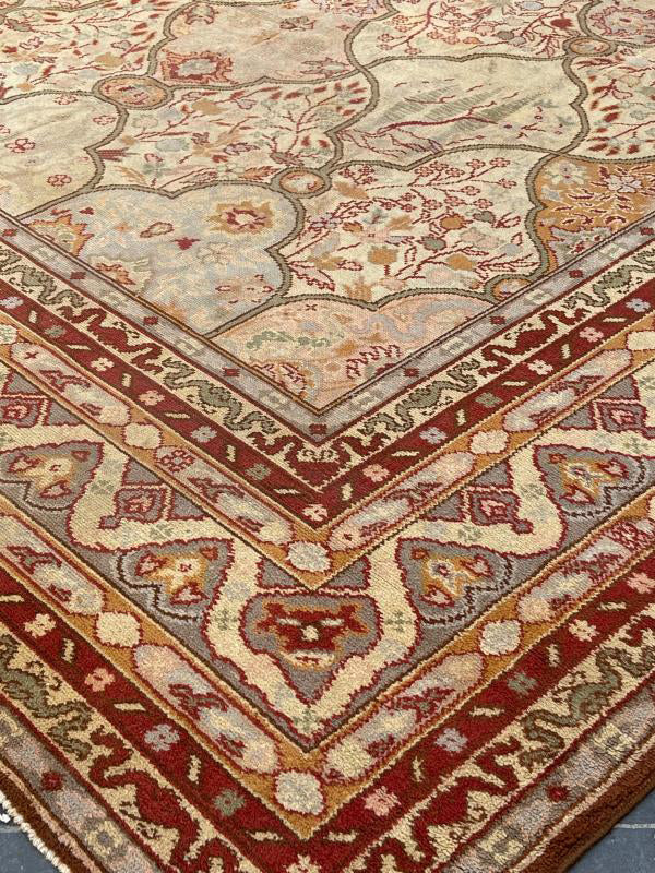 63458 Vintage All Over Persian design 9' x 12'4"