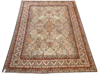 63458 Vintage All Over Persian design 9' x 12'4"