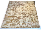 61638. 8'8"x13'6" Modernized Vintage Persian rug