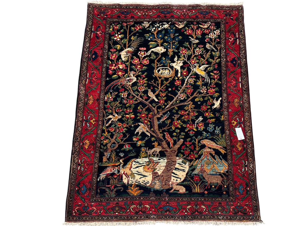 987 AL Antique Iran Bakhtiar 4'11"x6'8"