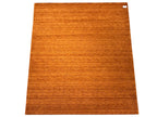 1026 8'x10' All Wool hand made rust rug