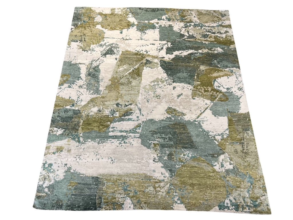 1011 8'x10' Kalaty ON1167 Green Tones/Ivory Abstract