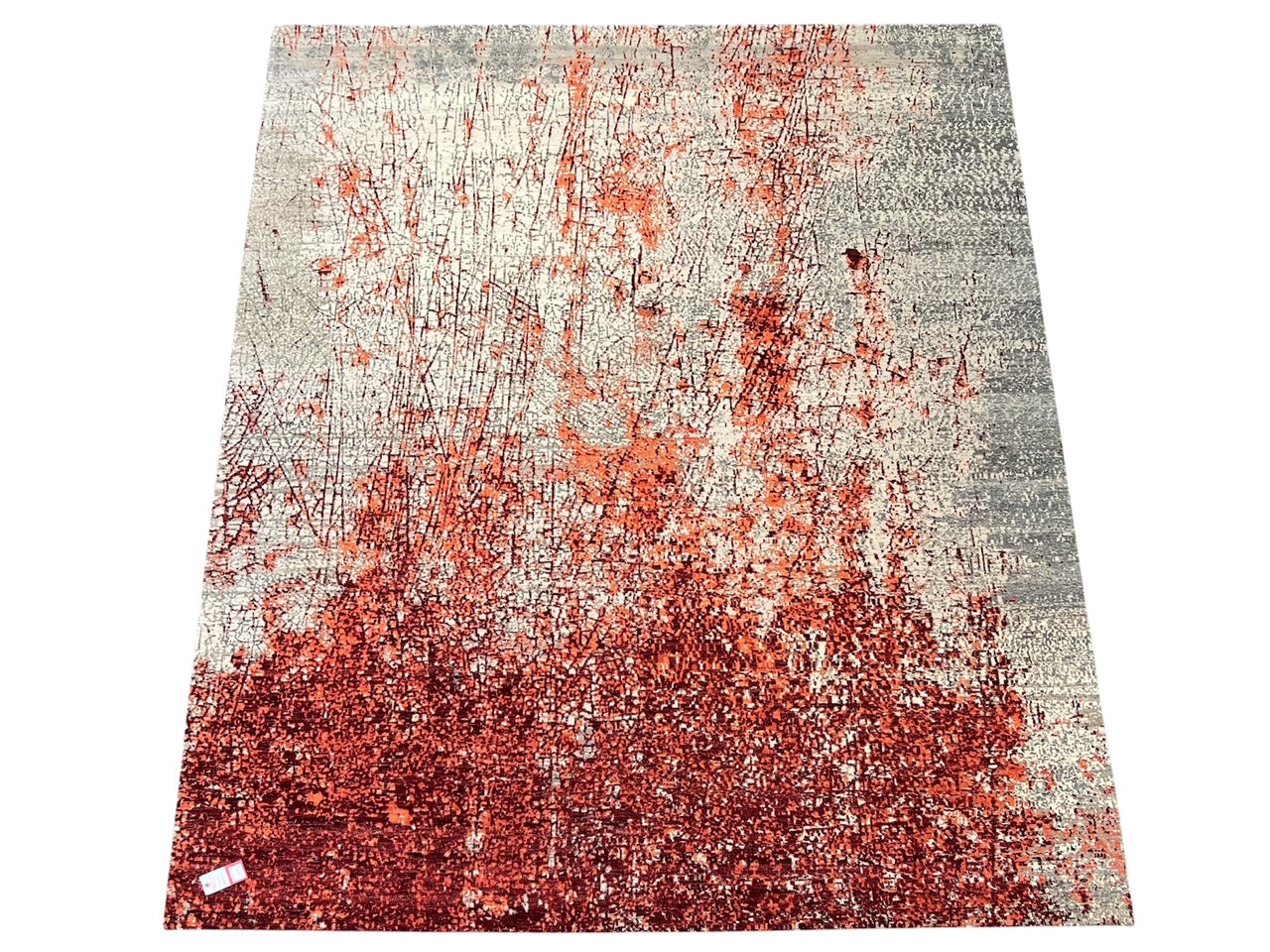 62526 8'x10' Hand knotted modern rug