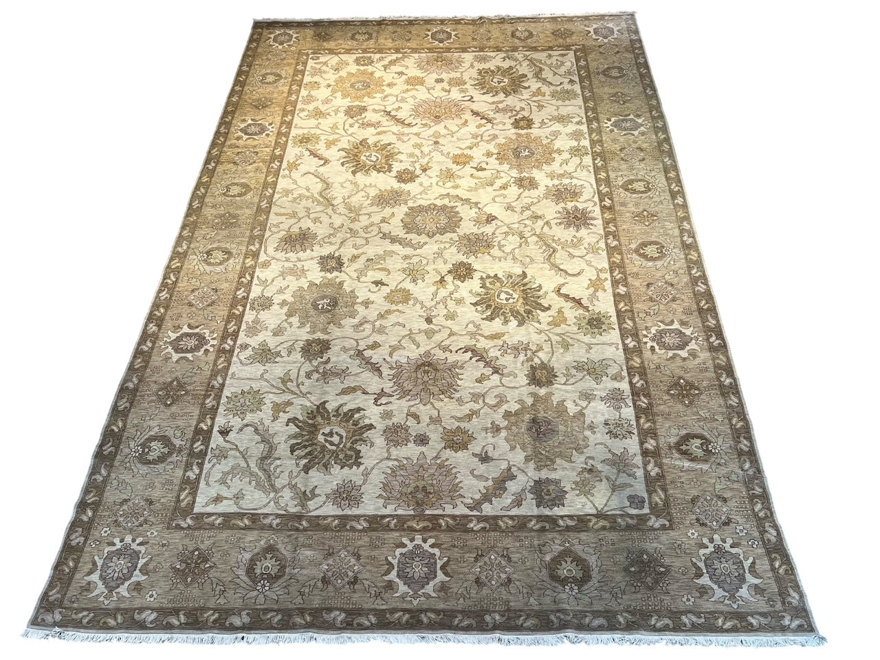 59073 Oversize Hand knotted Mahal design  12'2"x19'