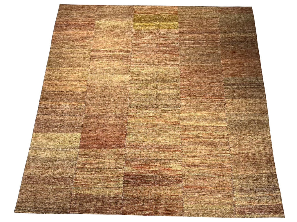55132 Simple Persian Mazandaran Kilim  11'x12'7"