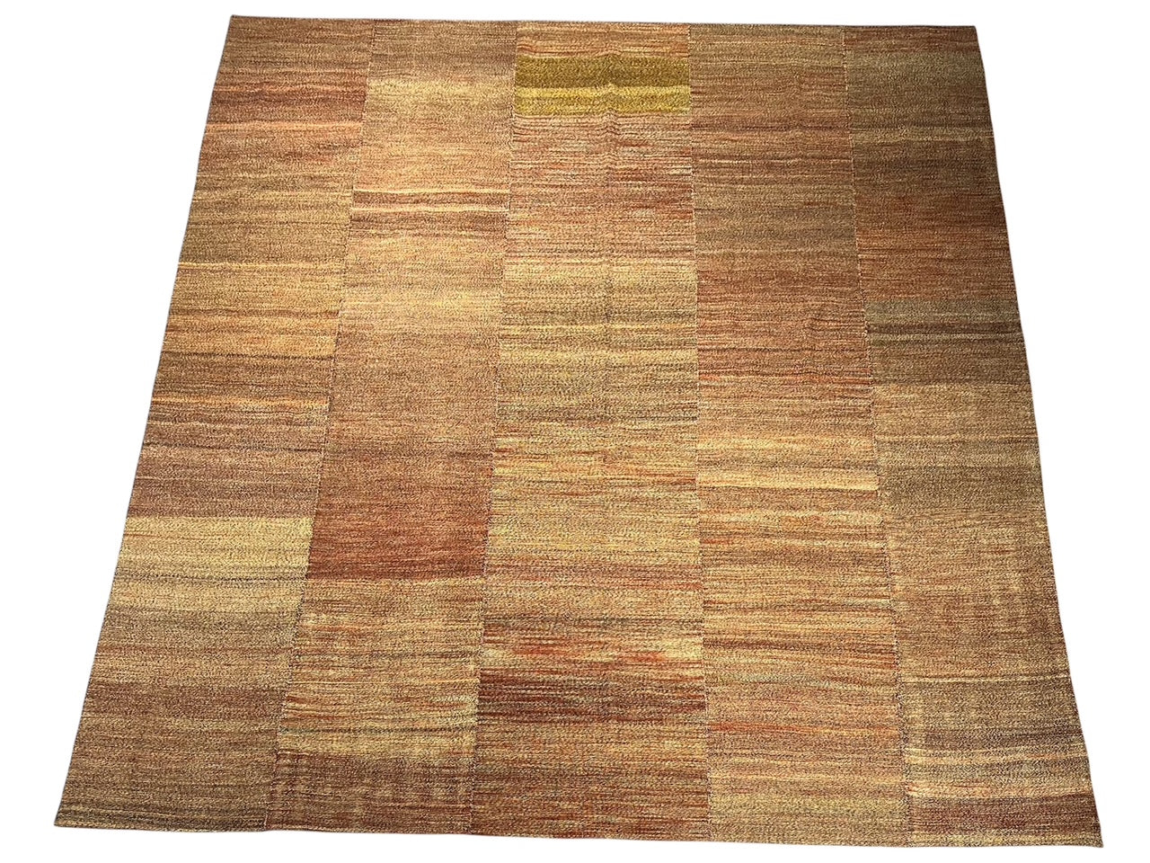 55132 Simple Persian Mazandaran Kilim  11'x12'7"