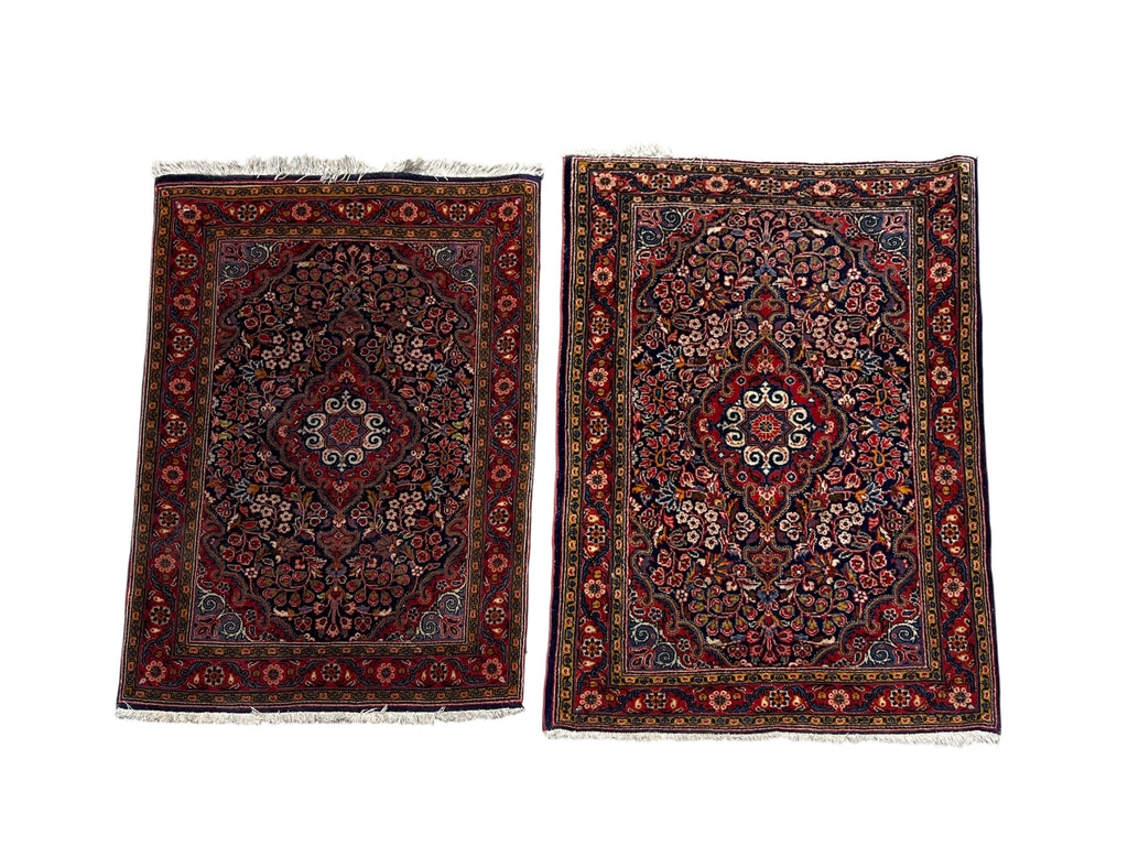 36187 Pair of Persian old JozanRugs