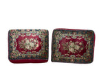 61878 & 61881 Pair Antique Kerman Pillow 21"x26"