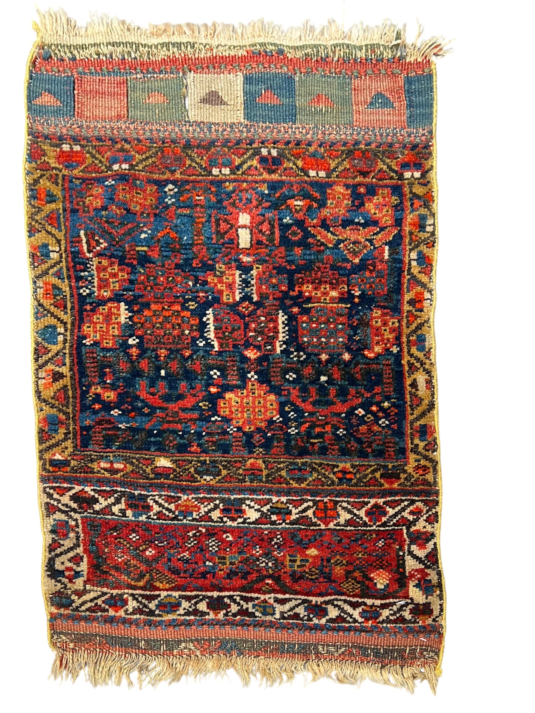 61269 Antique Persian mat 1'9"x2'6"